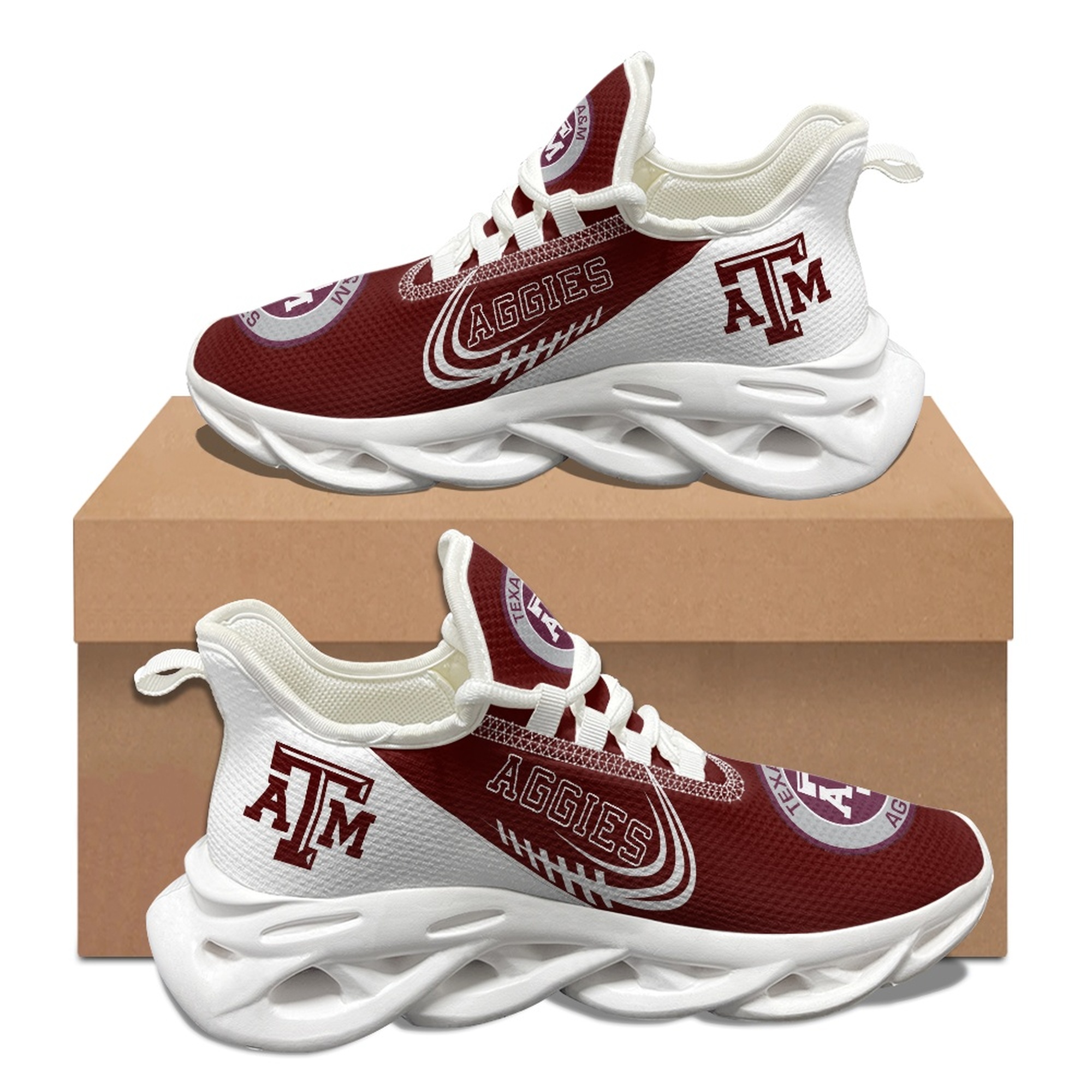 Women's Texas A&M Aggies Flex Control Sneakers 002